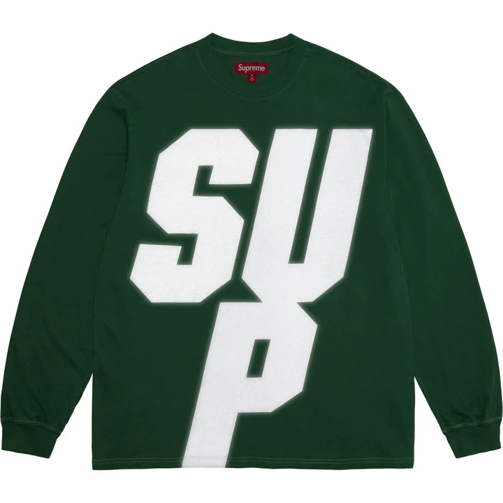 Supreme Green Reflective Long Sleeve
