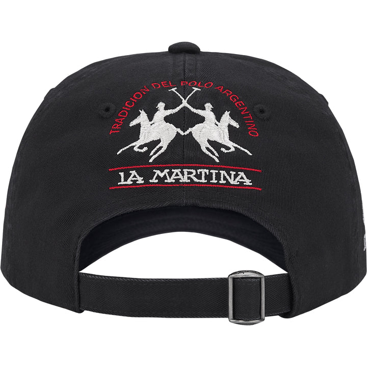 Supreme Jacob & Co La Martina Black 6-Panel Hat
