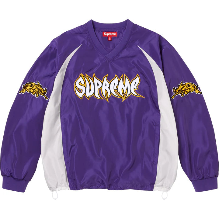 Supreme Purple Warthog Warm Up Pullover