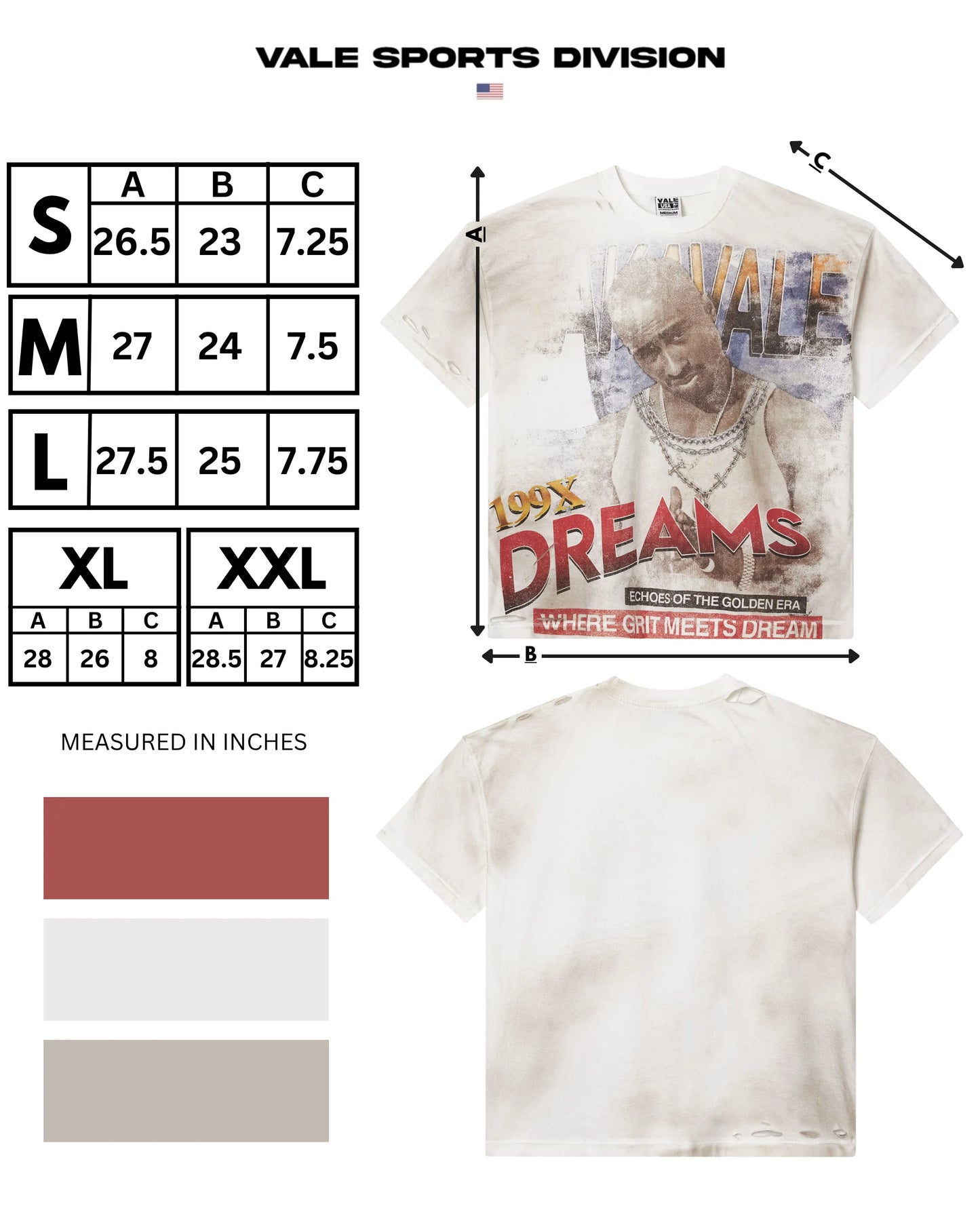 Vale White Makavale T-Shirt