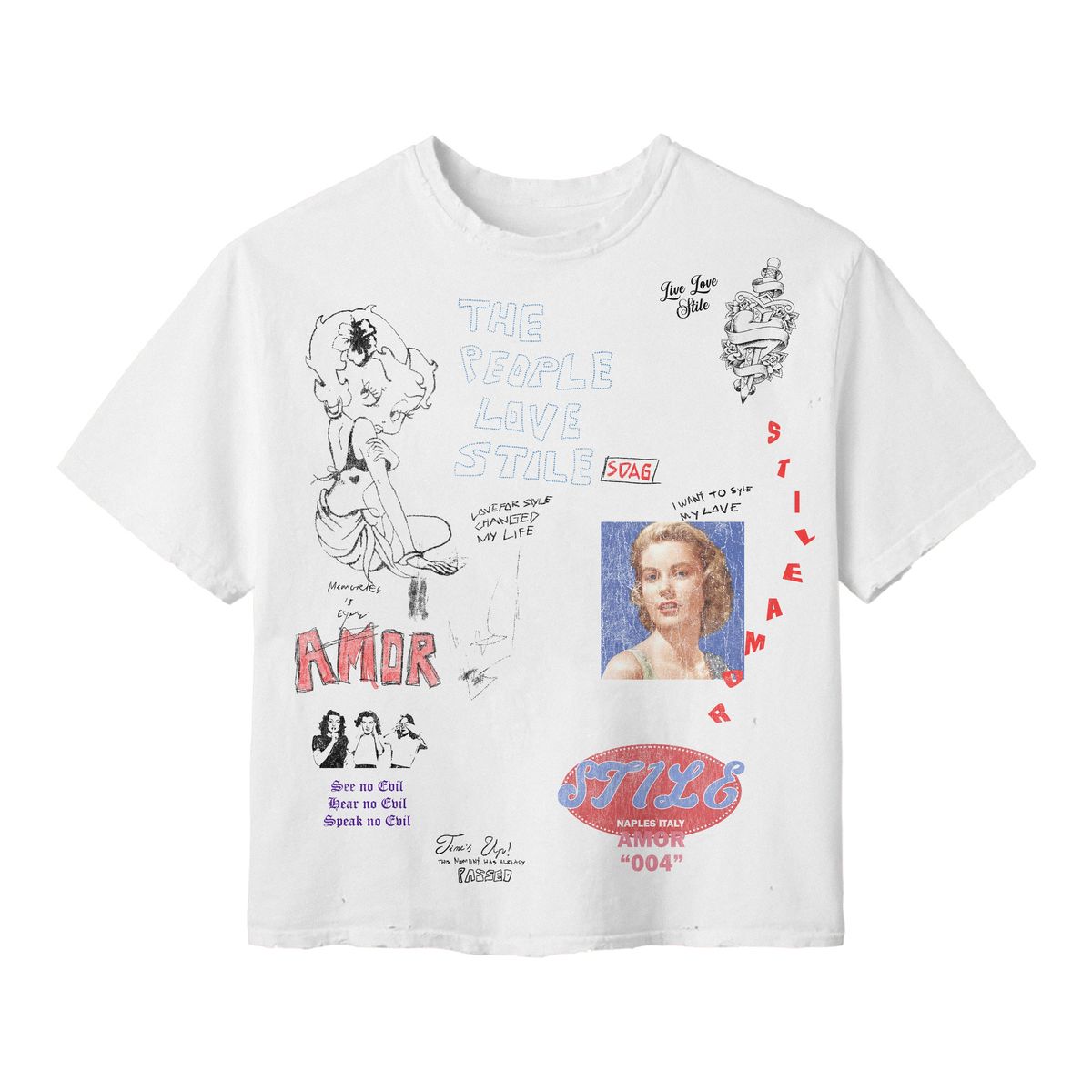 Stile De Amor White SDAG T-Shirt