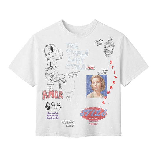 Stile De Amor White SDAG T-Shirt