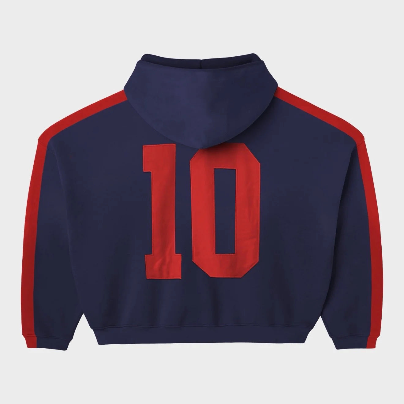 HMDD Navy Red Lisbon Racing 10 Zip Hoodie
