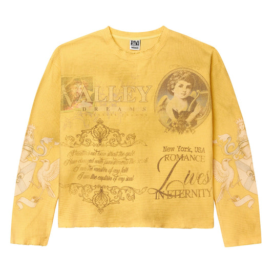 Vale Yellow Celestial Thermal Long Sleeve