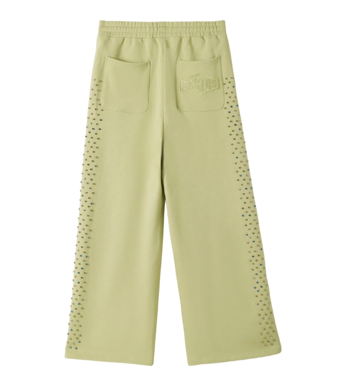 AZVA Sage Crystal Cactus Sweatpants