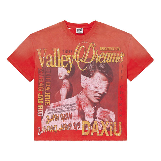 Vale Red Casino Bling T-Shirt