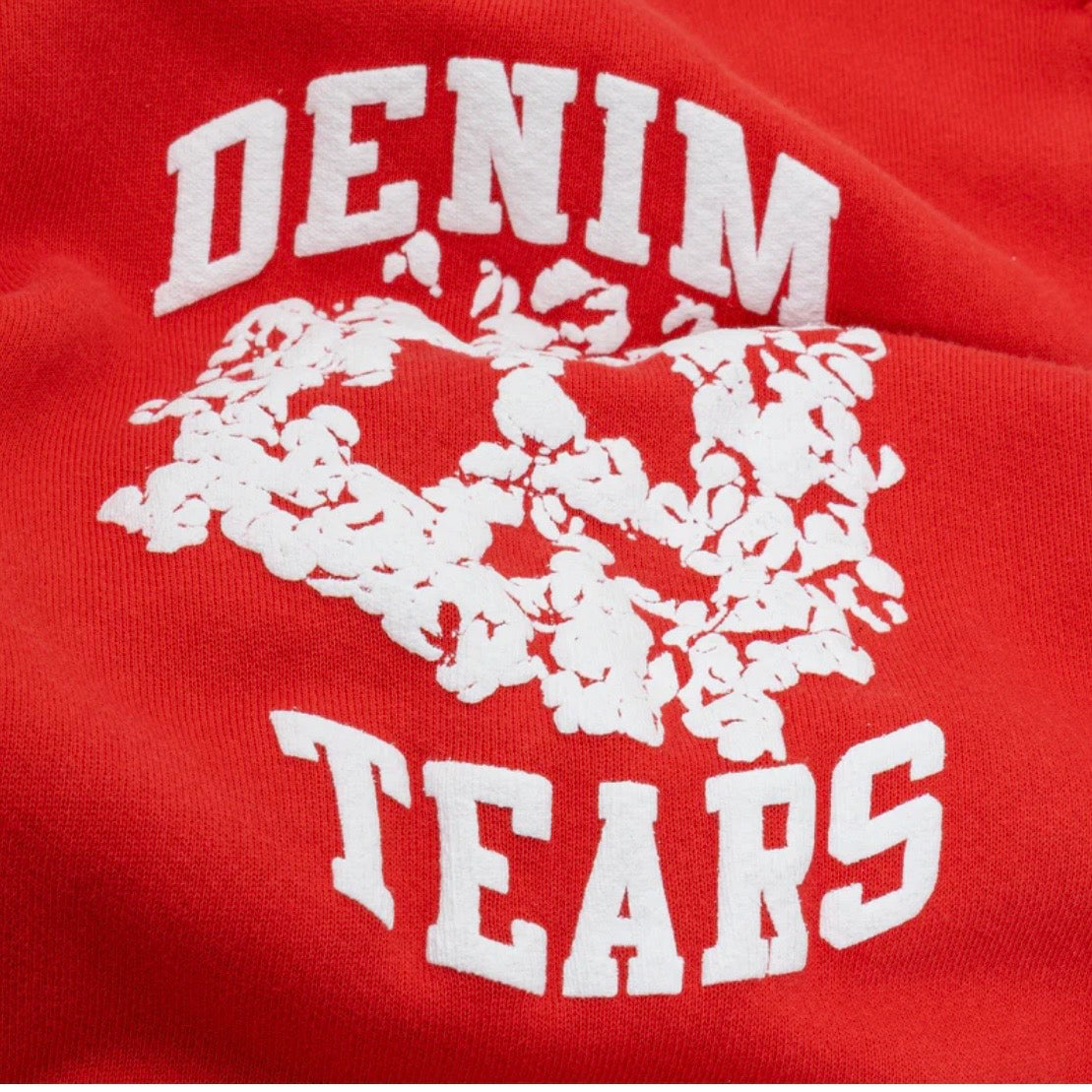 Denim Tears Red University Sweatpants