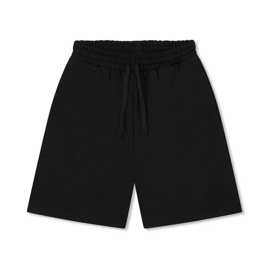 LucidBlanks Black Baggy Sweatshorts