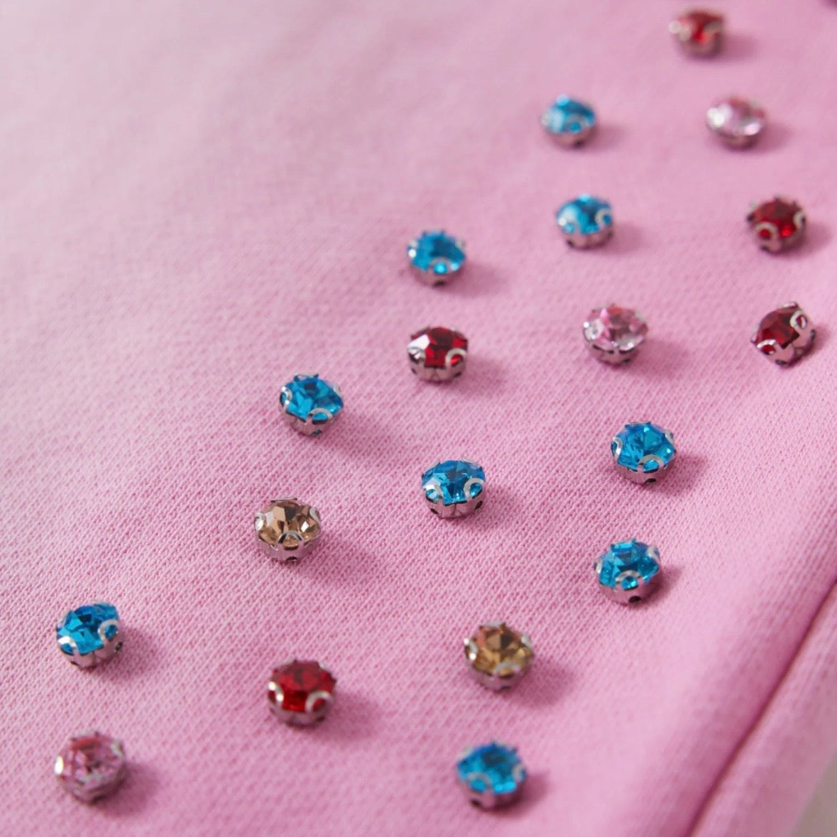 AZVA Pink Crystal Cactus Sweatpants