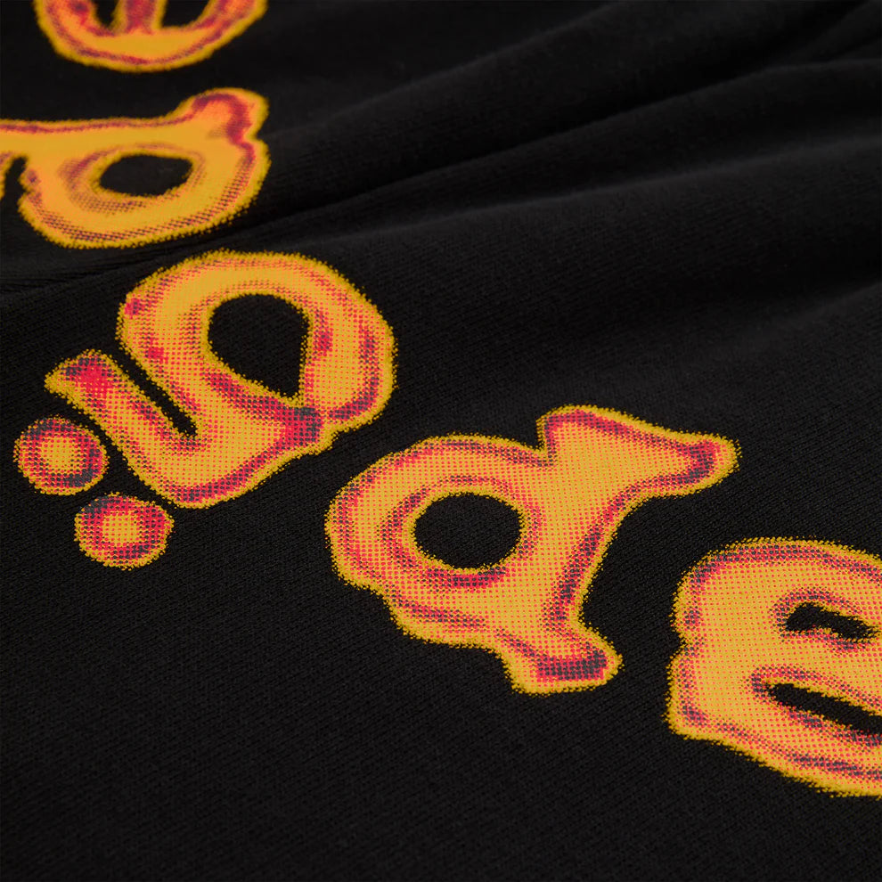 Sp5der Black Orange OG Web V2 Sweatpants