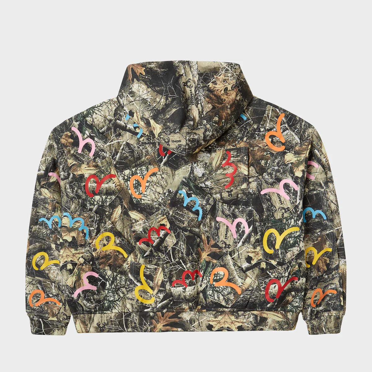 HMDD Camo Pocket Zip Hoodie