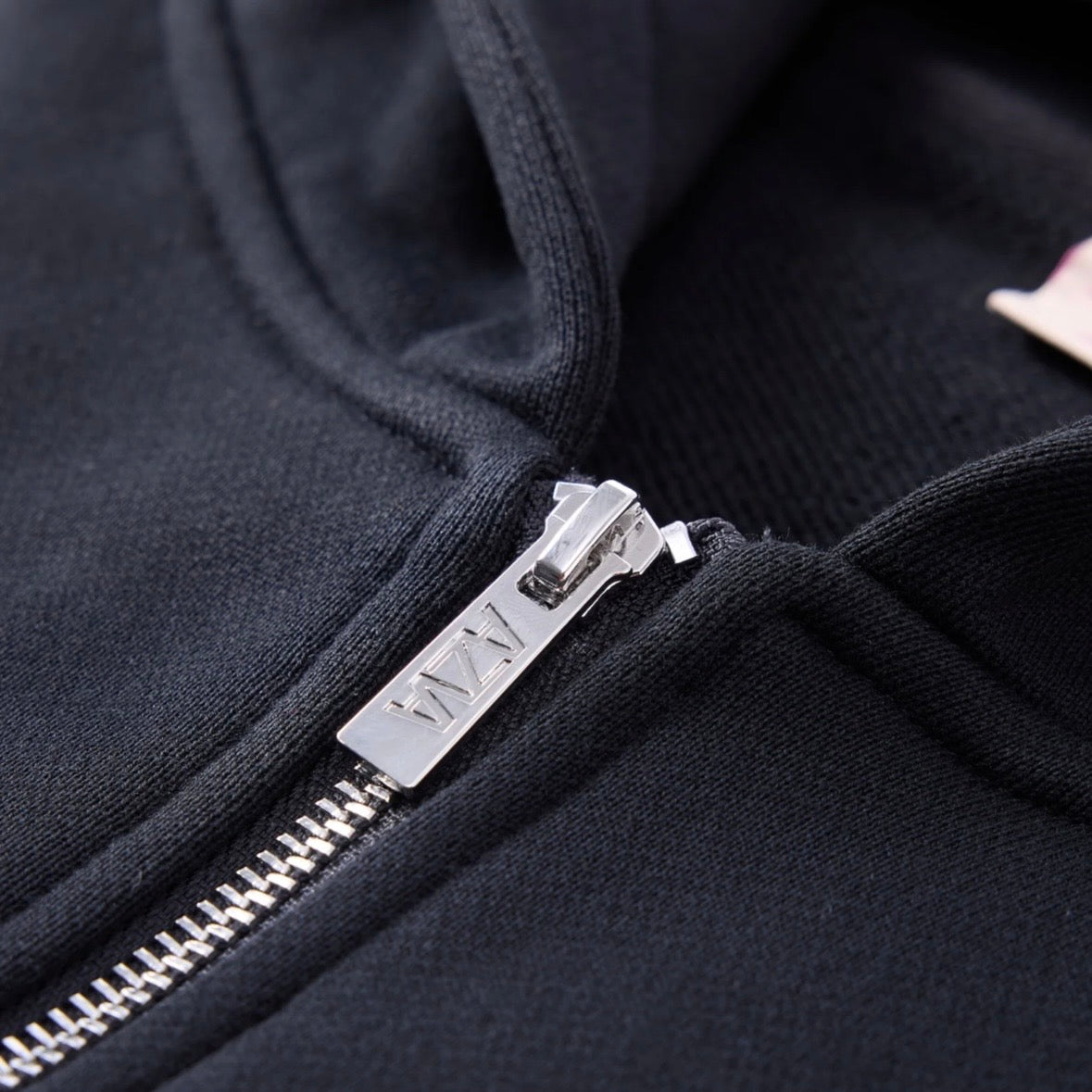 AZVA Black Crystal Cactus Zip Hoodie