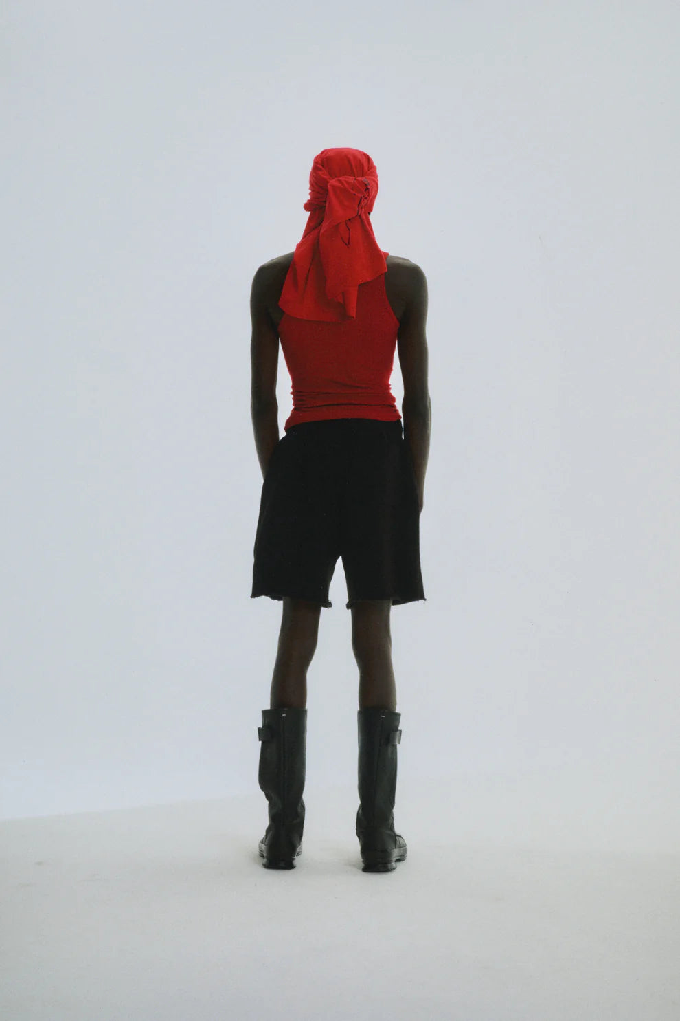 Sp5der Black Red Beluga Outline Shorts