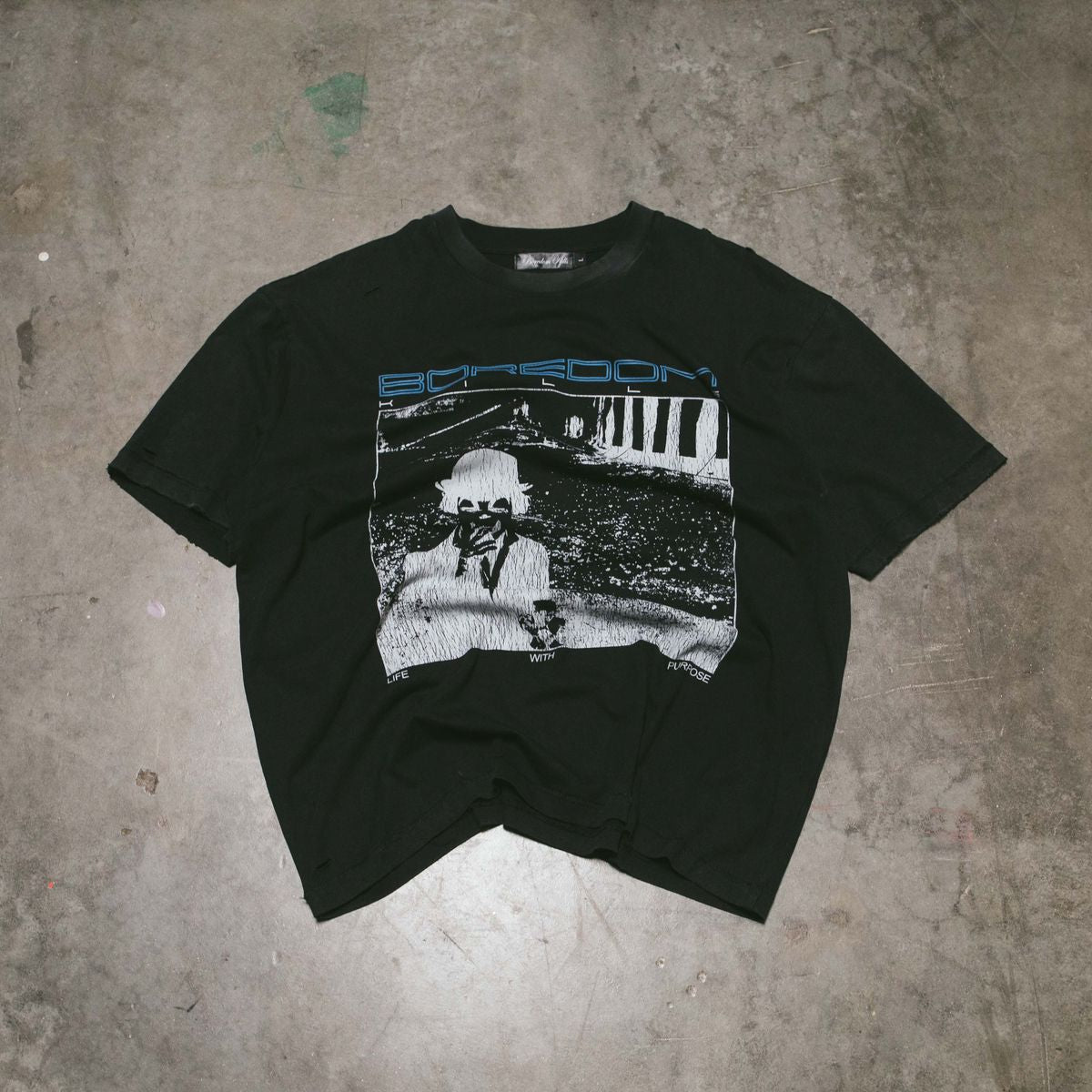 Boredom Kills Black Purpose T-Shirt