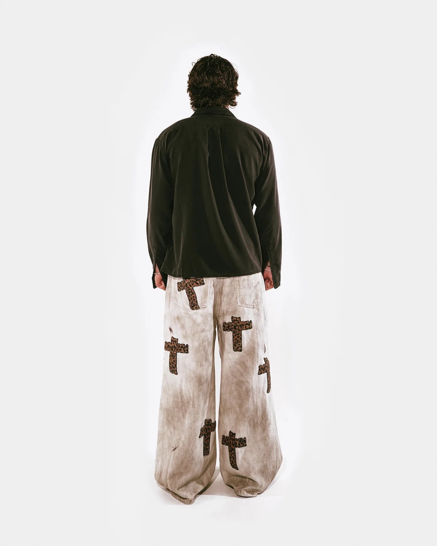 Bottega Desires Dirty White Holy Grail Denim Pants 1/100