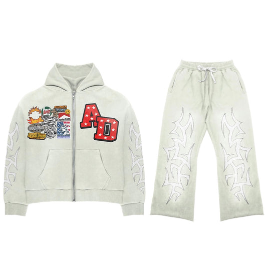 Awoken Dreams Cream Patchwork Set