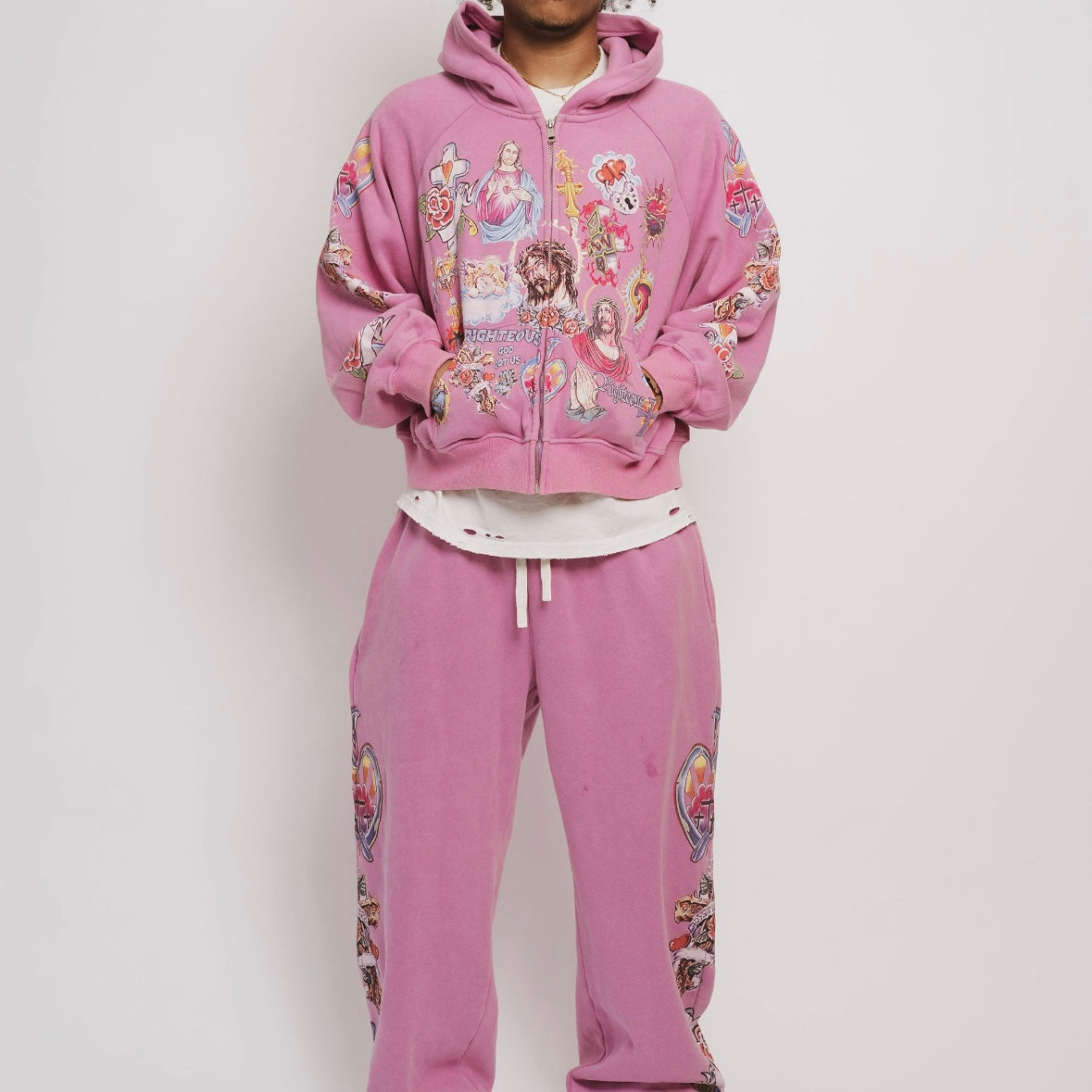 We Are Righteous Purple Risen King Zip Hoodie ComplexCon Exclusive