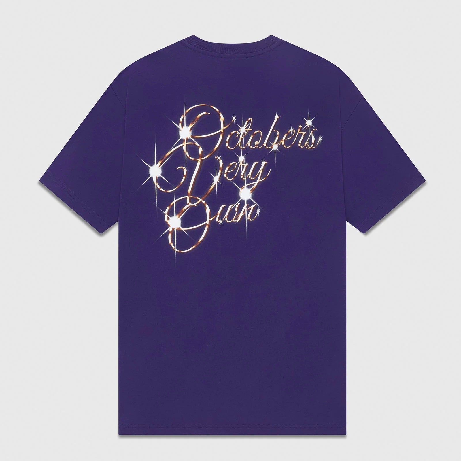 OVO Purple Bling T-Shirt Back View