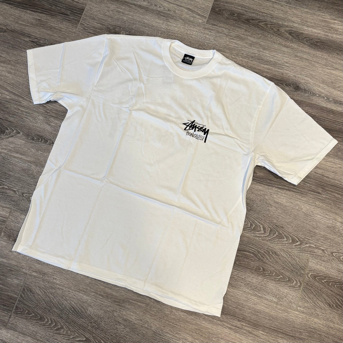 Stussy White Hololulu T-Shirt