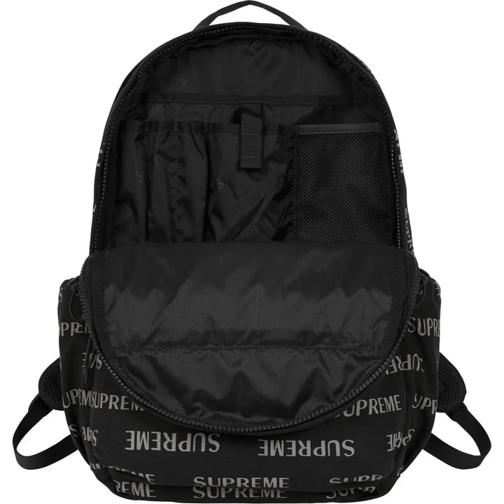 Supreme Black Backpack FW26