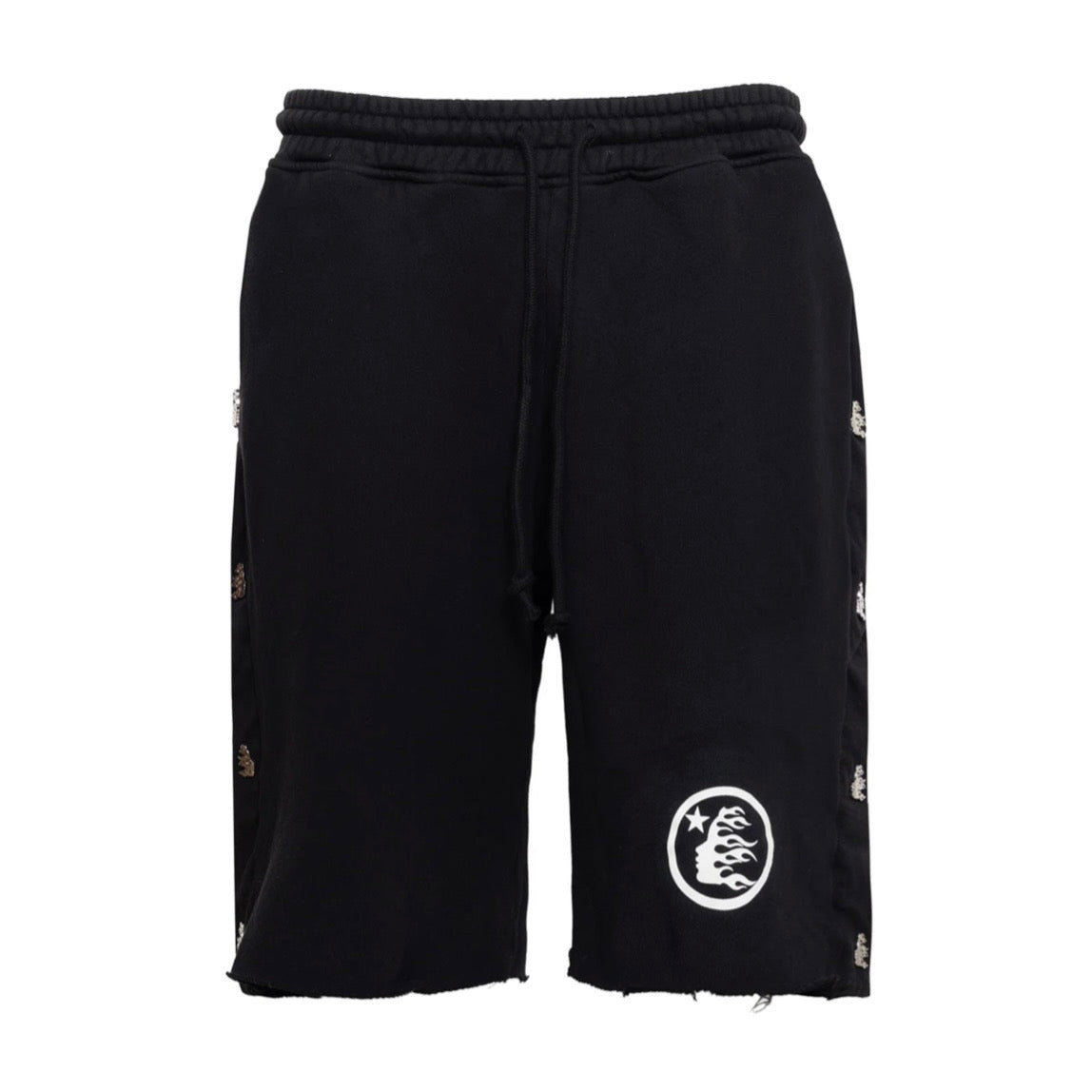 Hellstar Black Snap Shorts