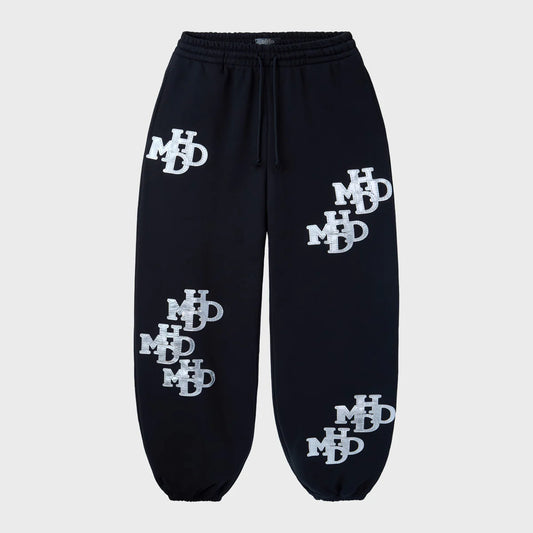 HMDD Black Patch Sweatpants