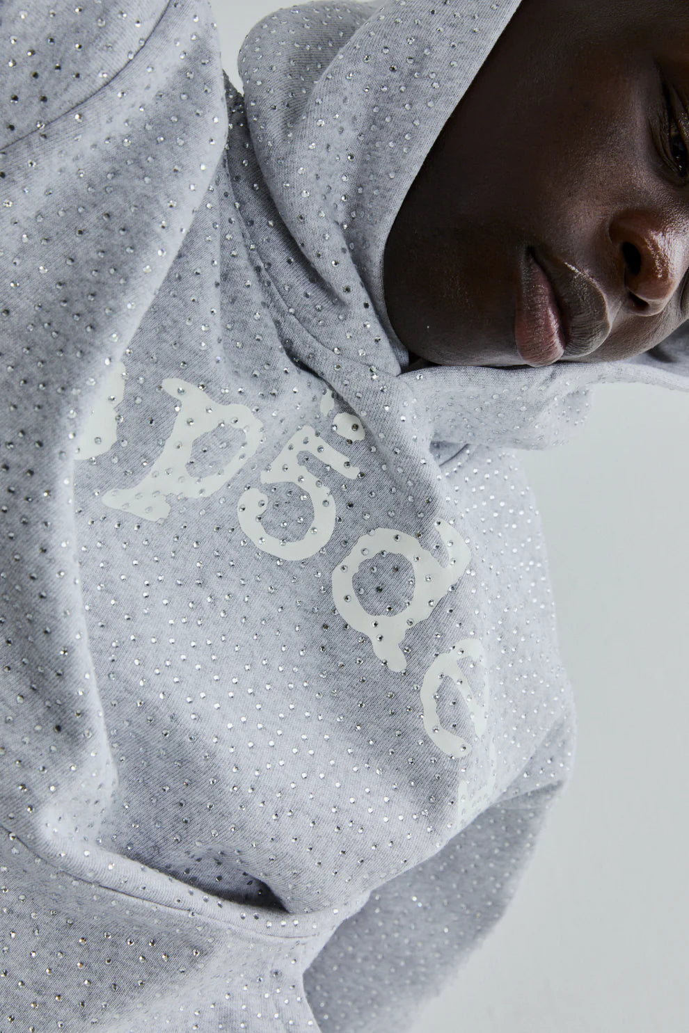 Sp5der Heather Grey VVS Hoodie