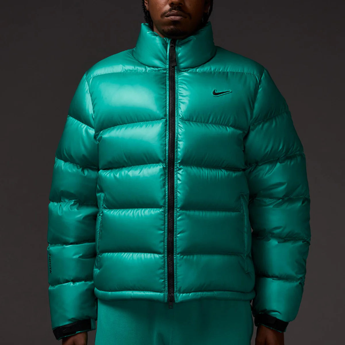 Nike Nocta Neptune Green Sunset Puffer Jacket (Ships in 1 Week)