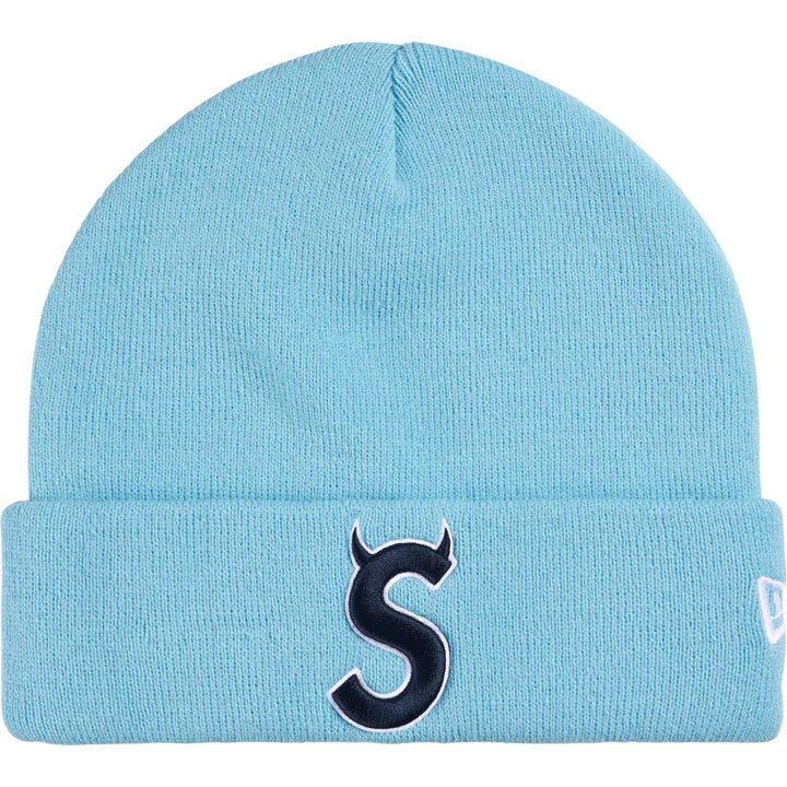 Supreme Light Blue Devil S Logo Beanie