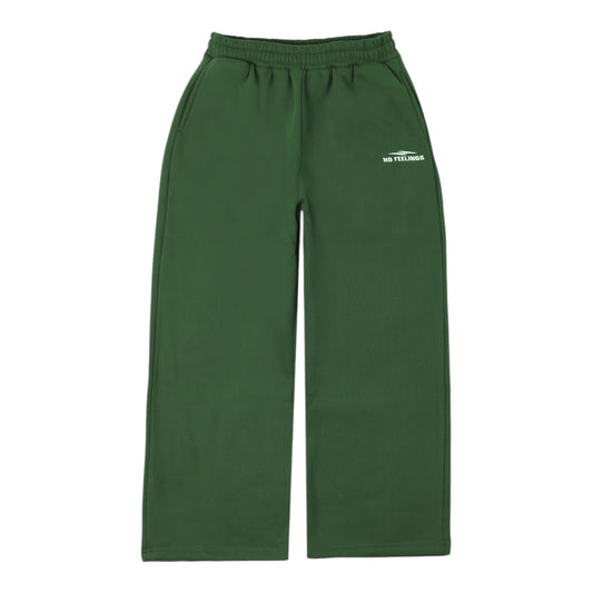 No Feelings Green 4PF Sweatpants