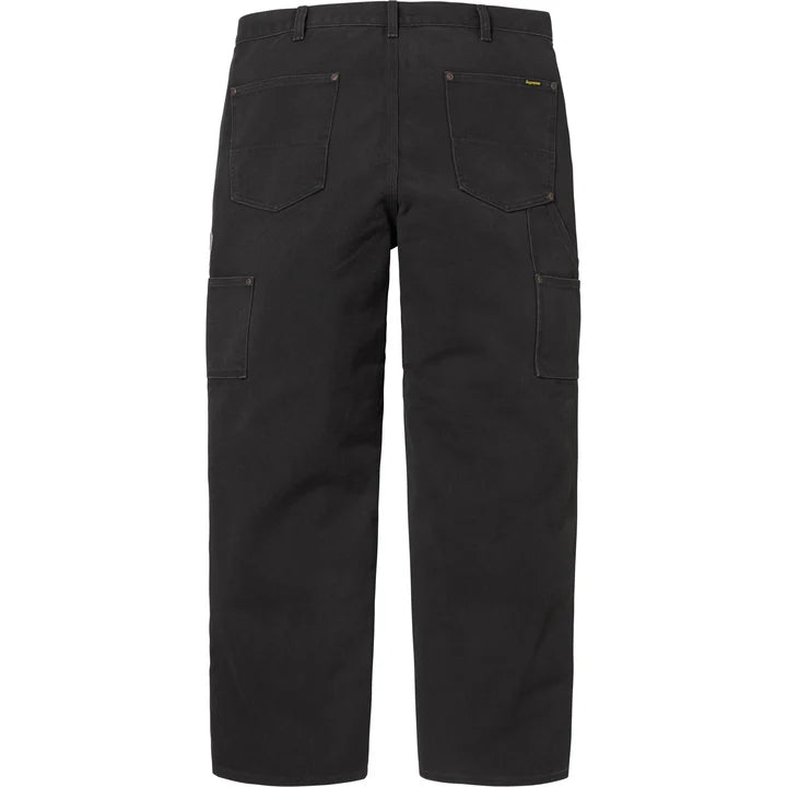 Supreme Black Reflective Double Knee Pants