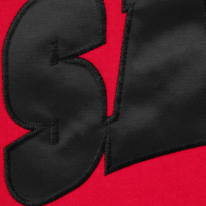 Supreme Salem Red Zip Hoodie