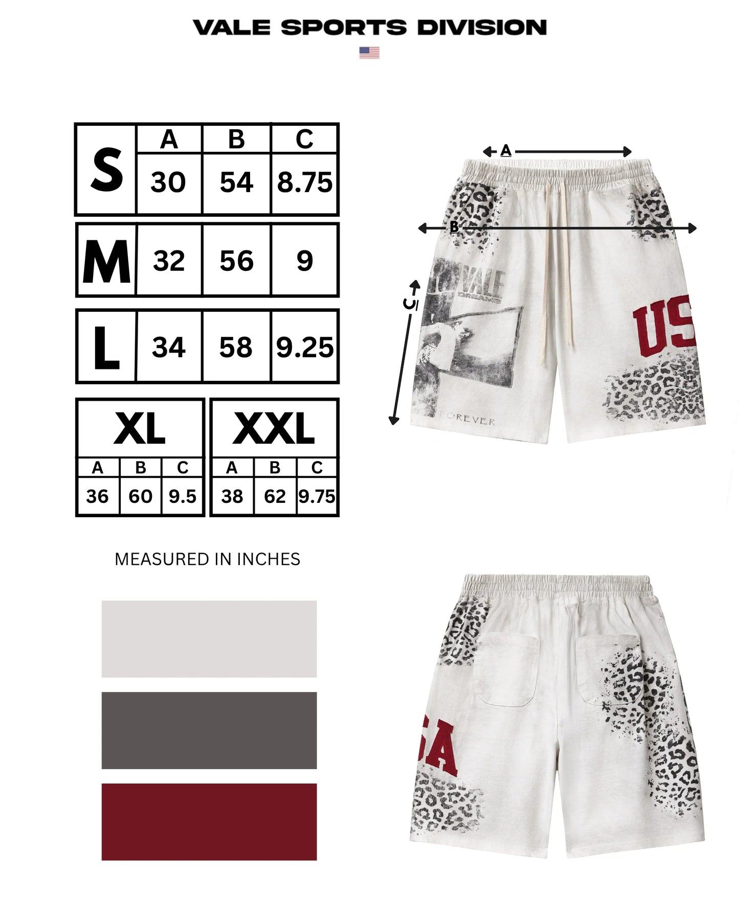 Vale Cheetah Shorts