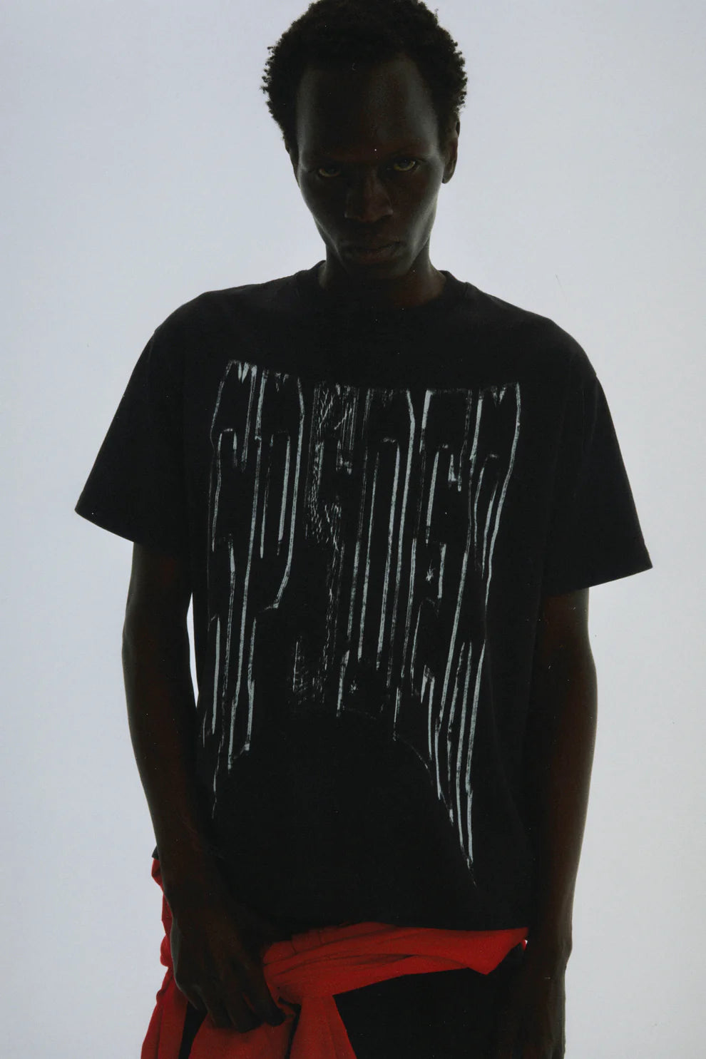 Sp5der Black Diffused Collegiate T-Shirt