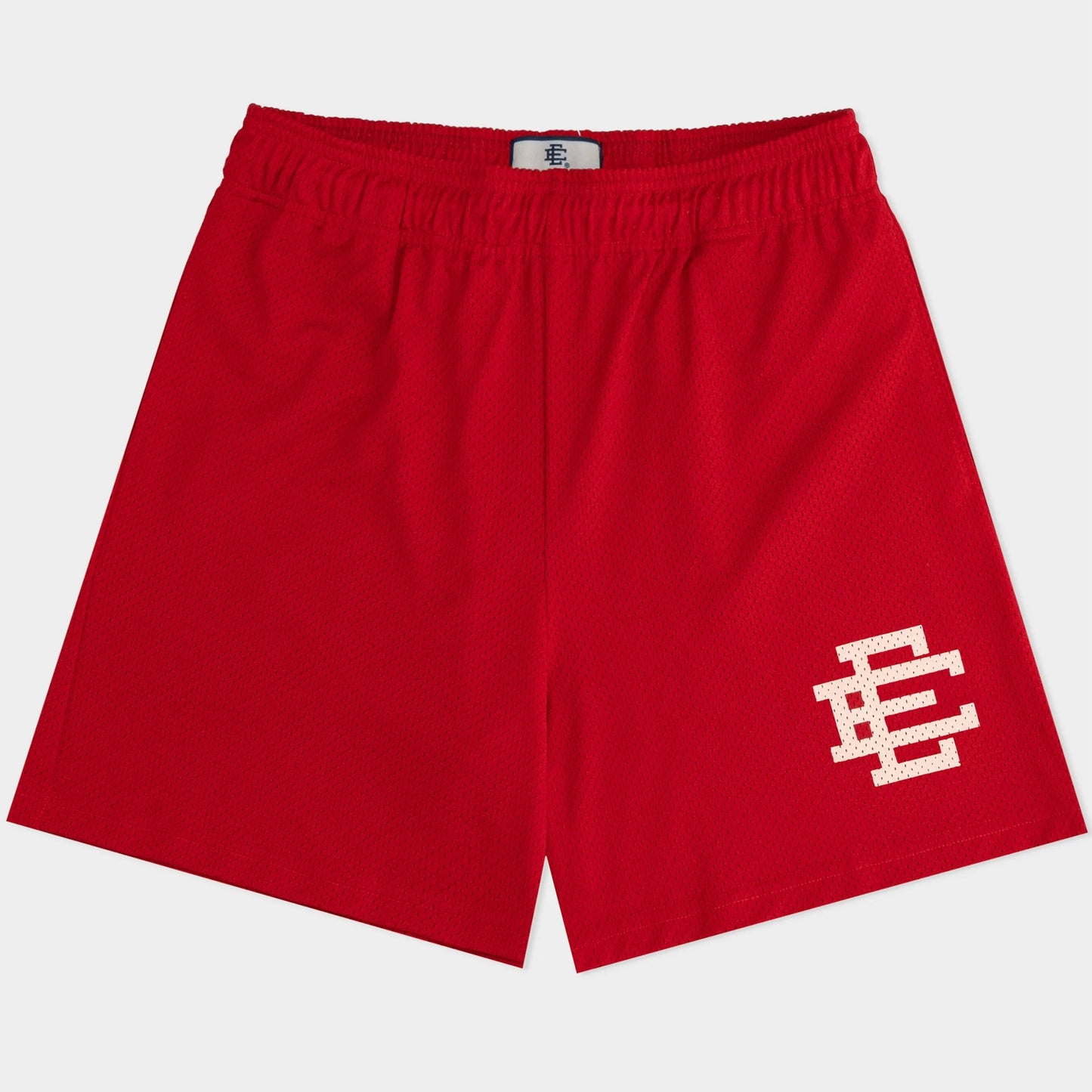 Eric Emanuel Red Off White Shorts
