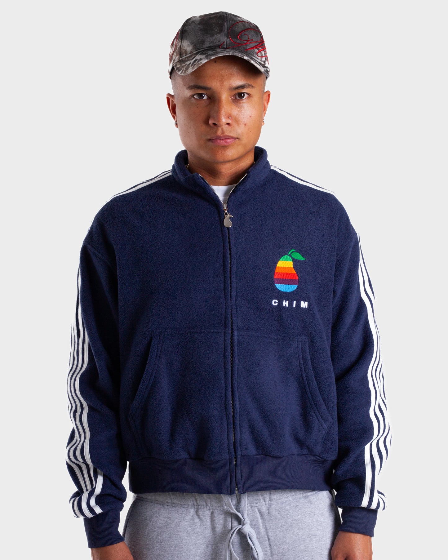 HMDD Navy Pear Tech Zip Jacket
