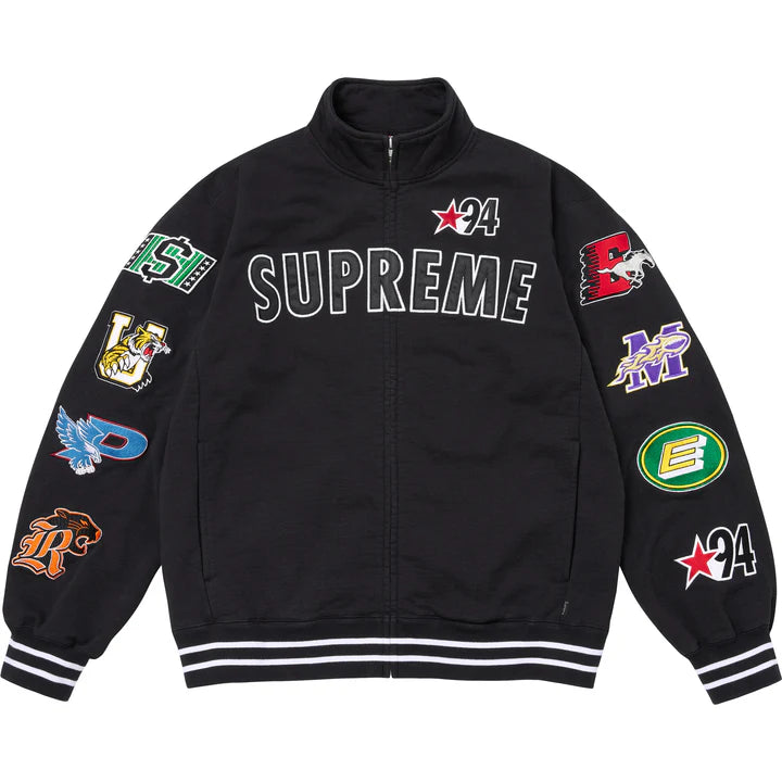 Supreme Black Mascots Zip Up