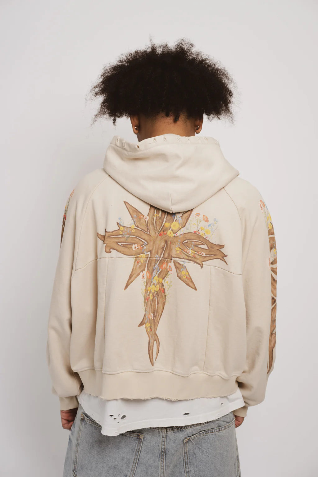 We Are Righteous Apricot Child of God Zip Hoodie