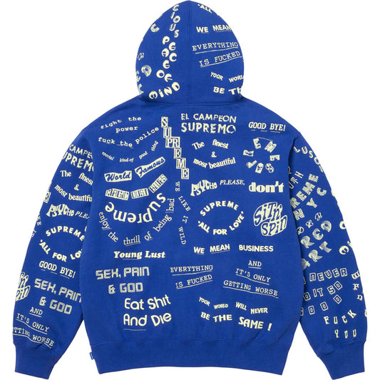 Supreme Royal Too Deadly Hoodie