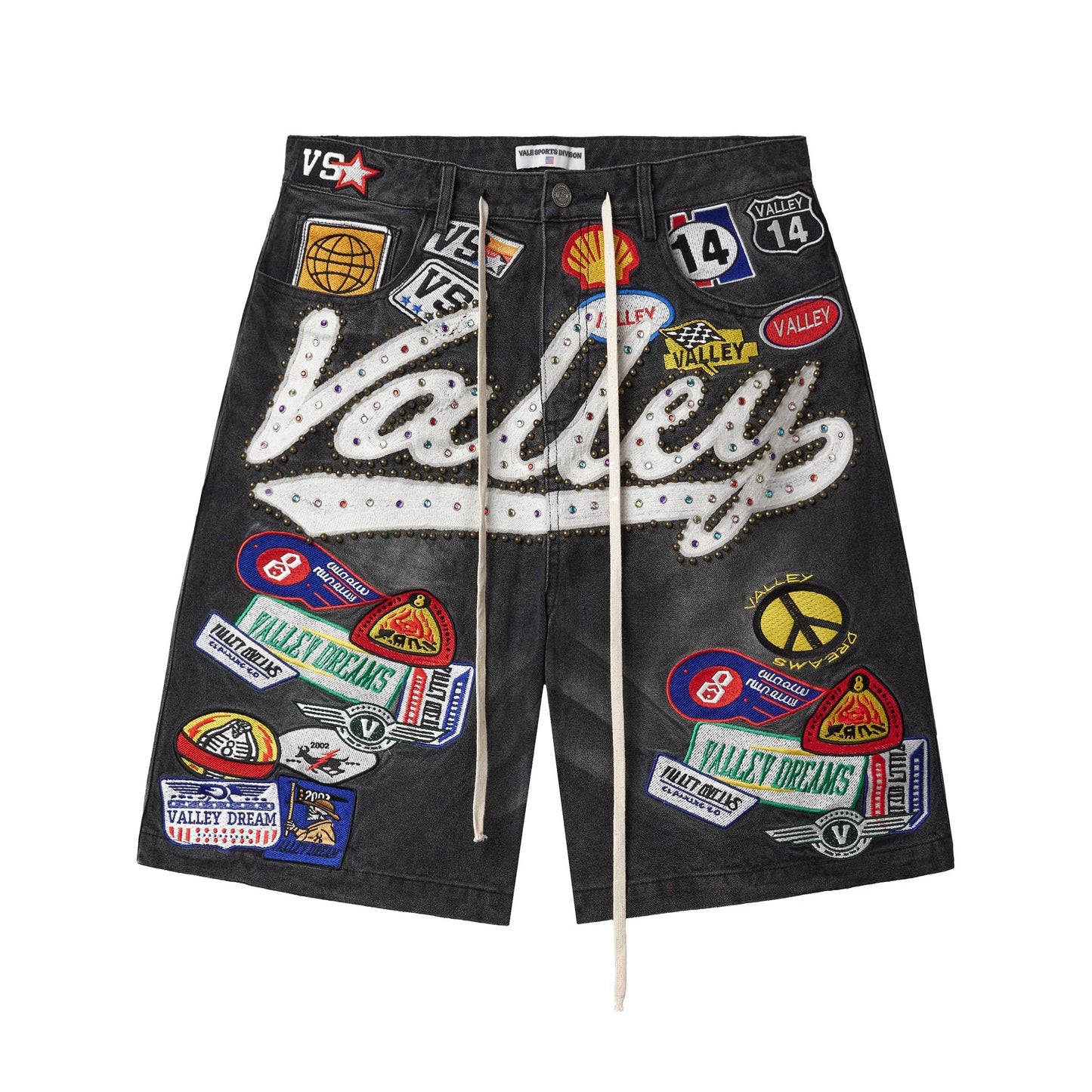 Vale Black 1980s Jorts
