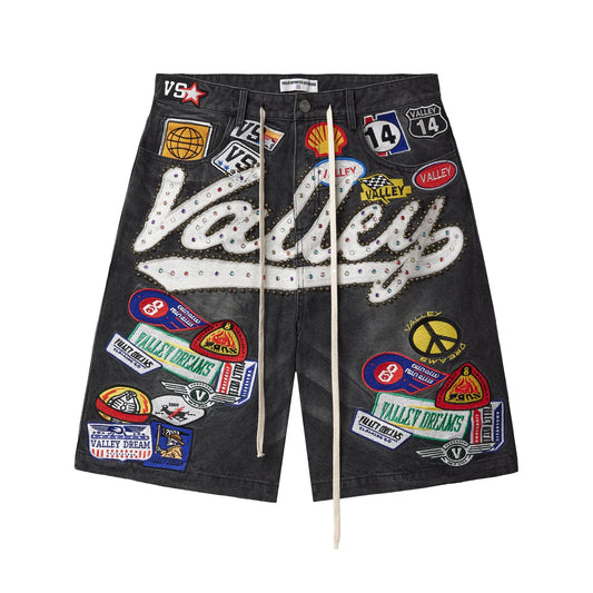 Vale Black 1980s Jorts