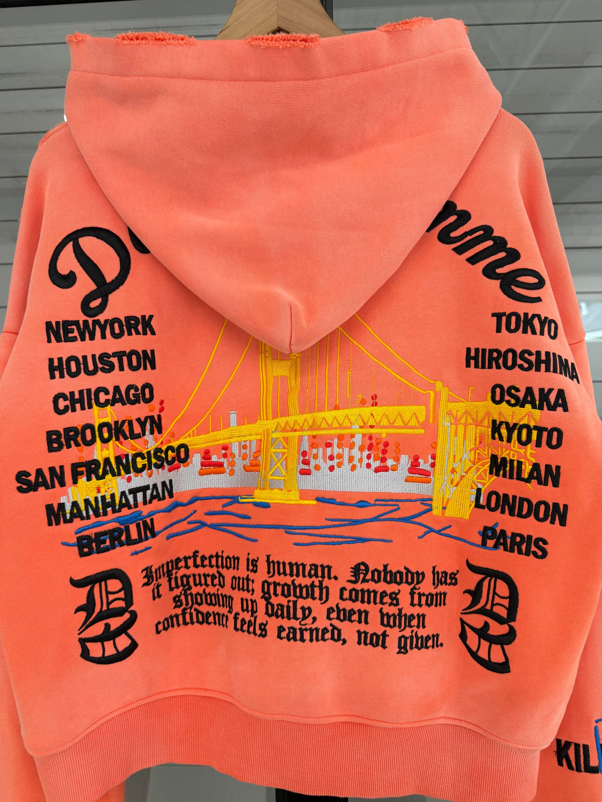 Daven Homme Imperfection Is Human Hoodie