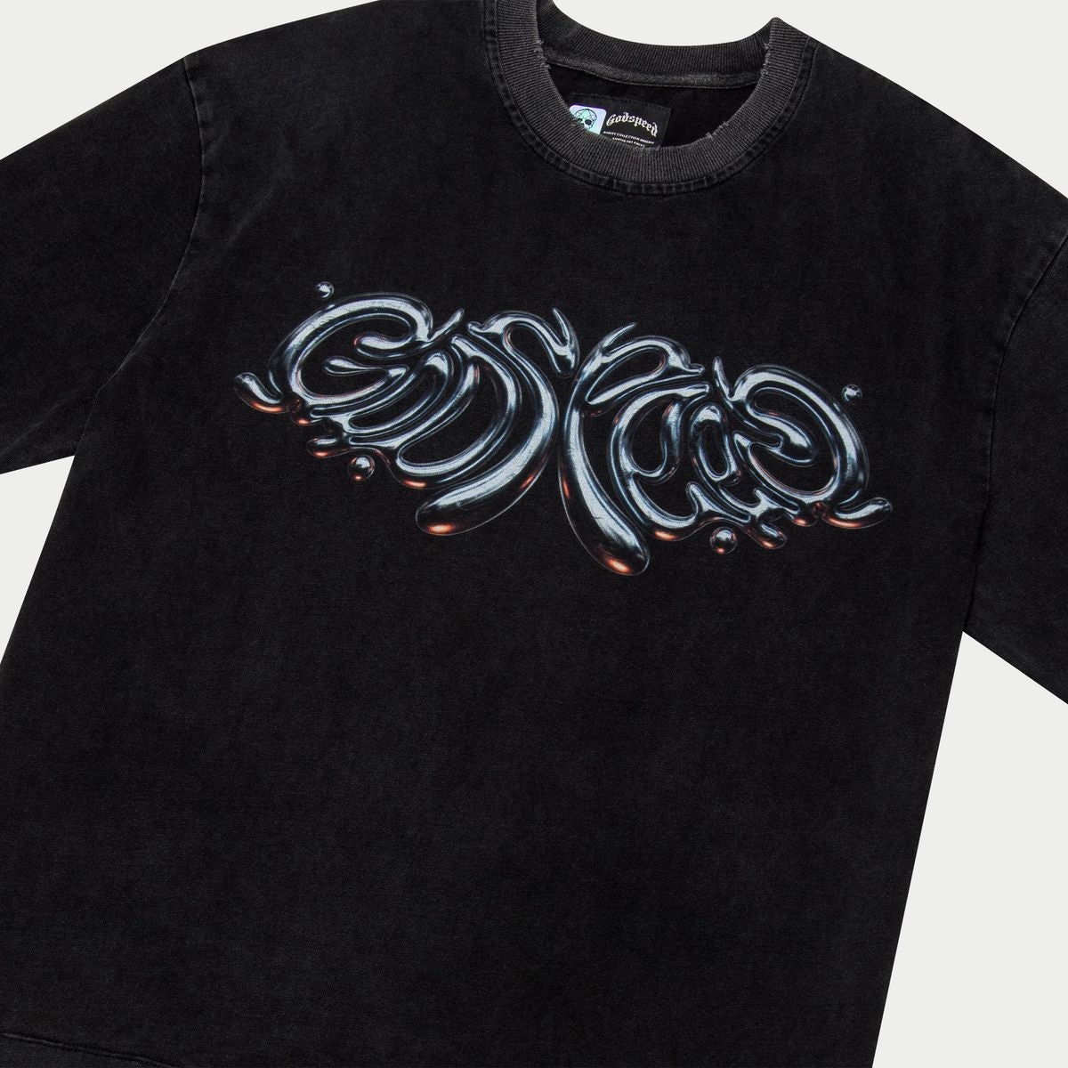 Godspeed Black Wash Mercury Logo T-Shirt