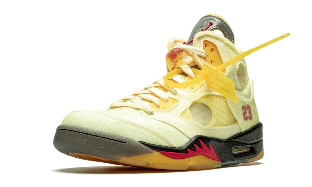 Jordan 5 Off-White Sail