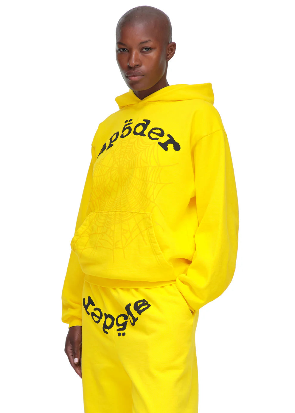 Sp5der Yellow Legacy Hoodie
