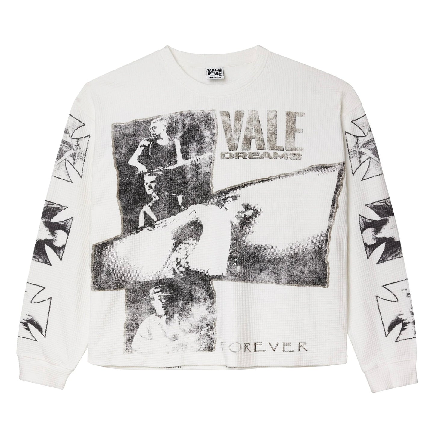 Vale White Valley Slam Long Sleeve