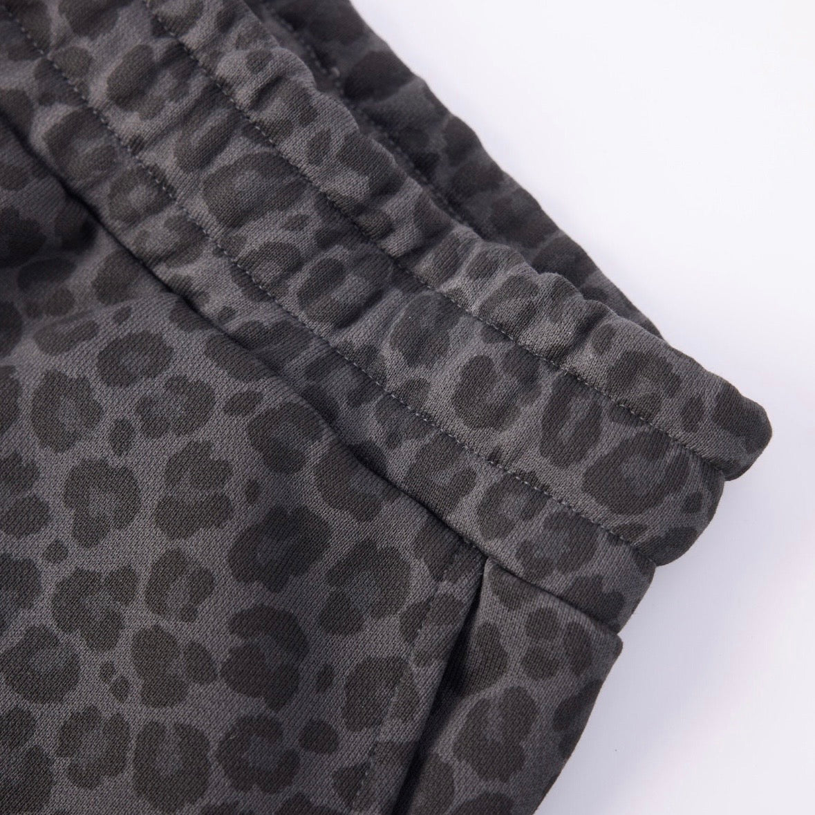 AZVA Black Leopard Art Sweatpants