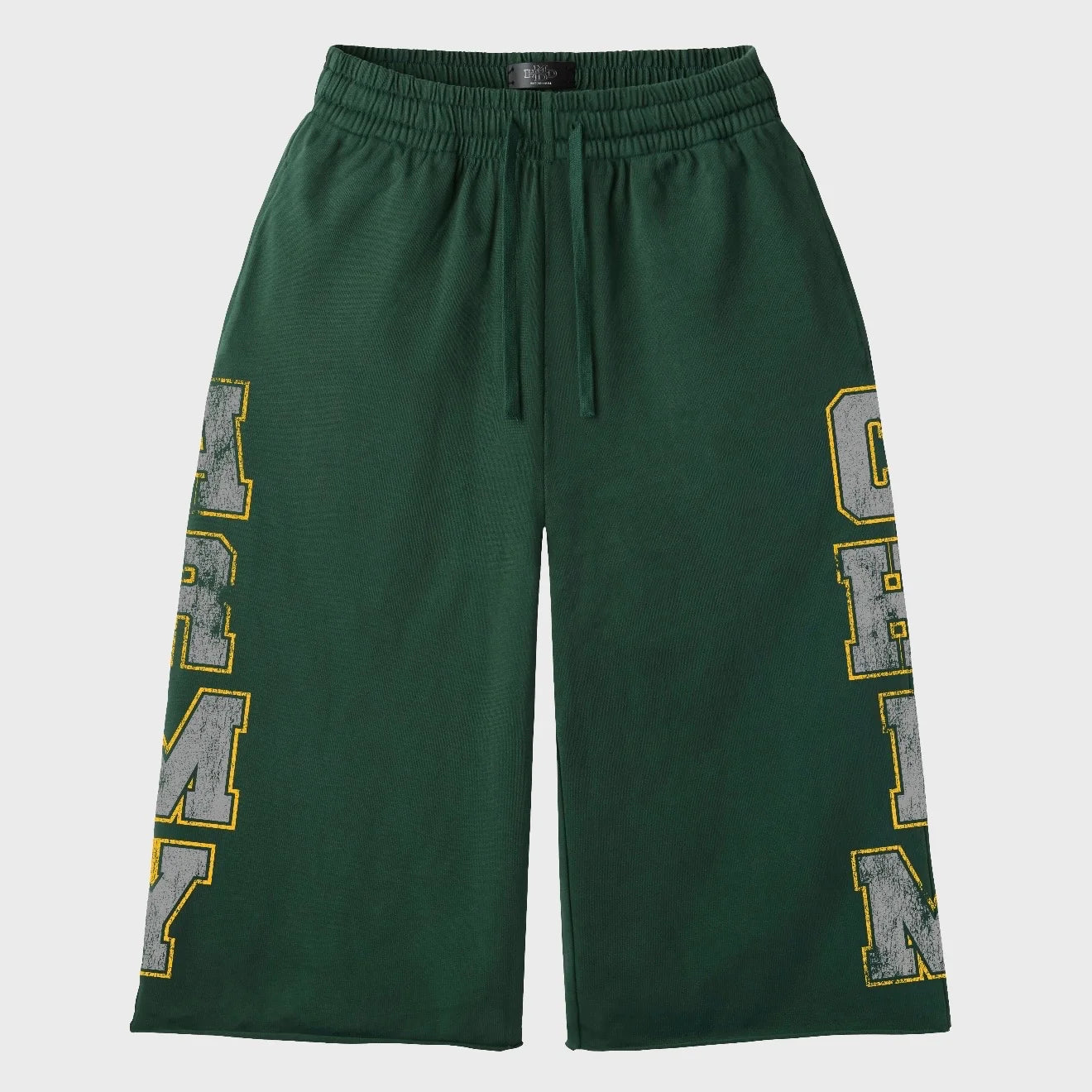 HMDD Green Army Sweat Shorts