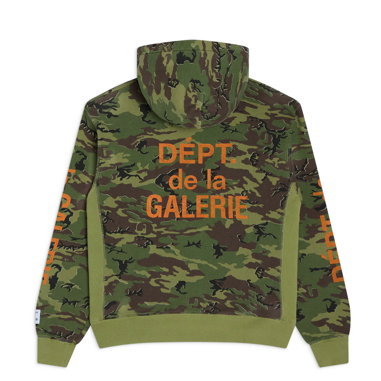 Gallery Dept Green Camo French Hoodie