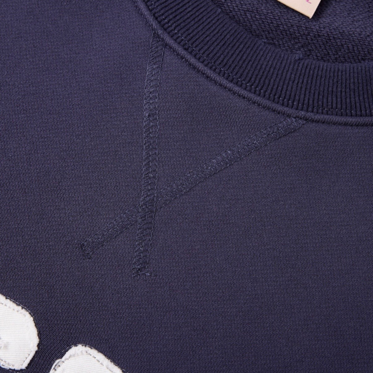 AZVA Navy Cactus Uni Crewneck
